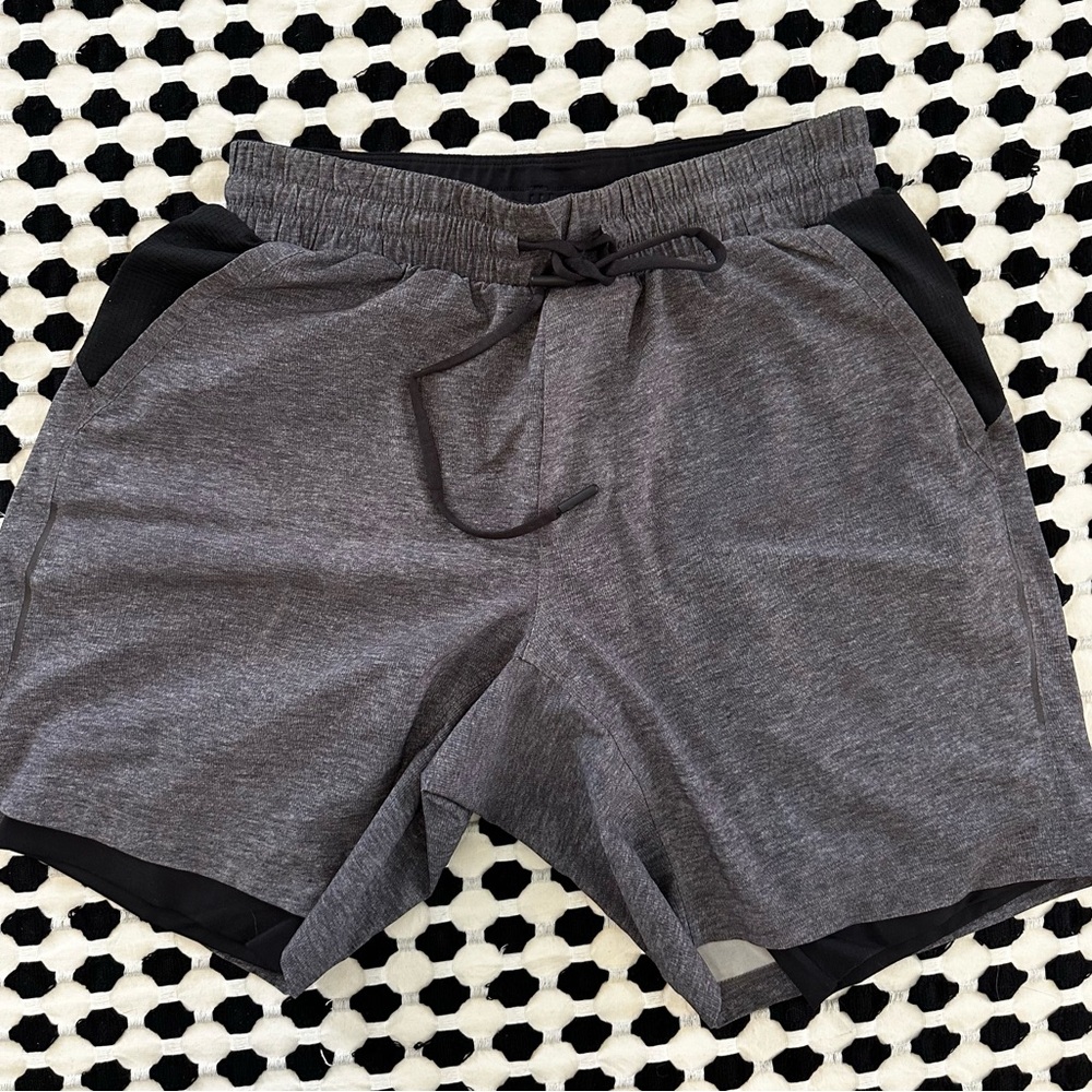 Men's Gray Athletic Shorts